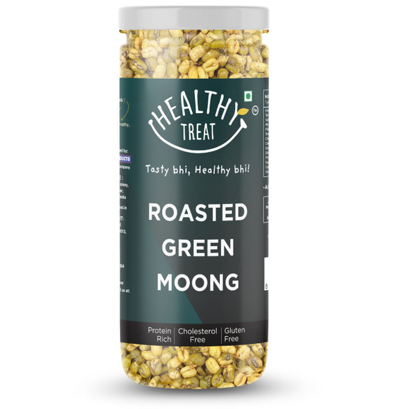 Roasted Solid Green Moong Spicy Masala | By Healthy Treat | 5.29 Oz | 0.33 lbs