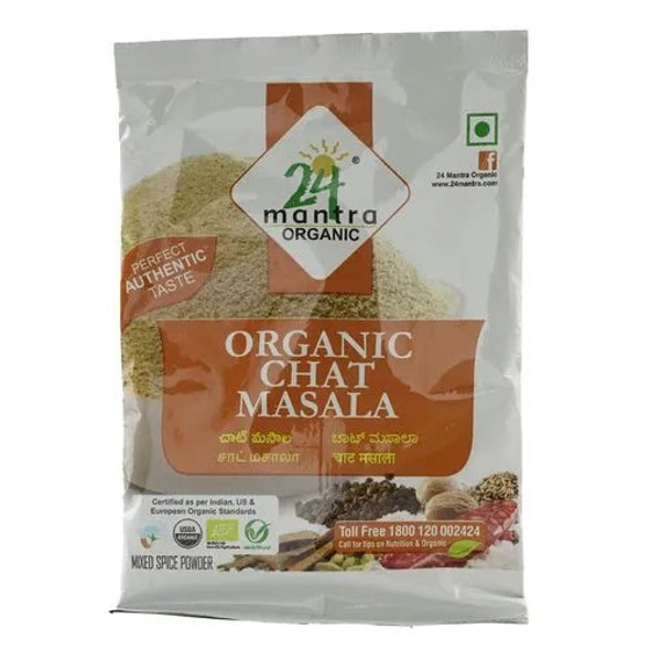 Chat Masala | By 24 Mantra Organic | 1.76 Oz | 0.11 lbs