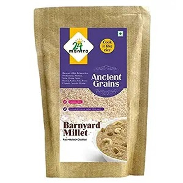 Banyard Millet | By 24 Mantra Organic | 17.64 Oz | 1.1 lbs