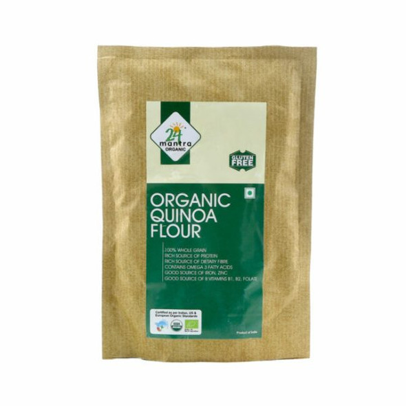 Quinoa Flour | By 24 Mantra Organic | 8.82 Oz | 0.55 lbs