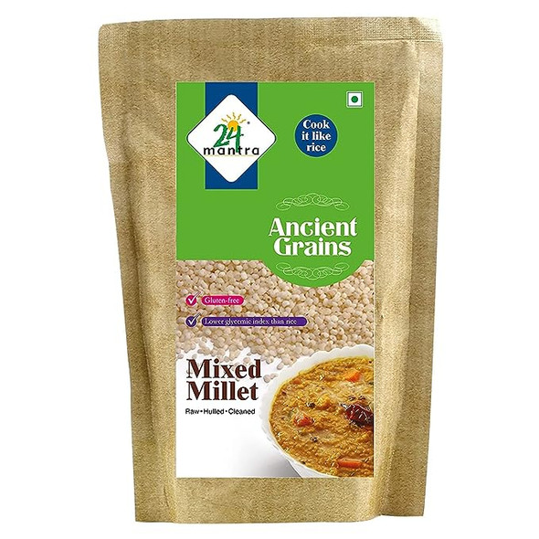 Mixed Millet | By 24 Mantra Organic | 35.27 Oz | 2.2 lbs