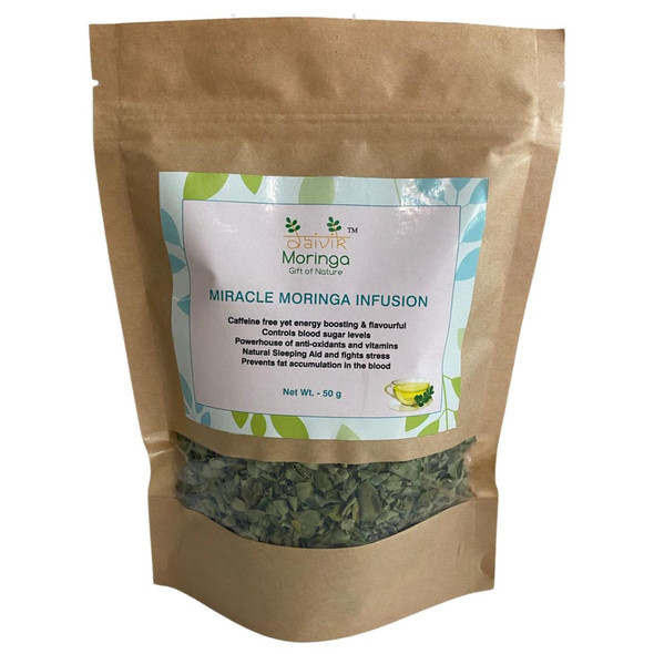 Miracle Moringa Tea (50 gms) | By Daivik Moringa | 2.36 oz | 0.15 lbs