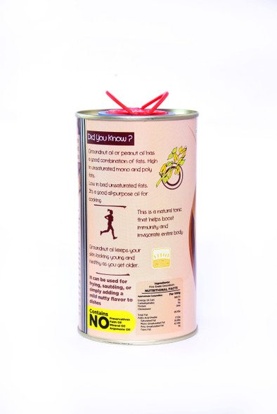 Groundnut Oil - 500 ml  |  By   Rampura Organics | 16.91  floz  | 0.13 gal