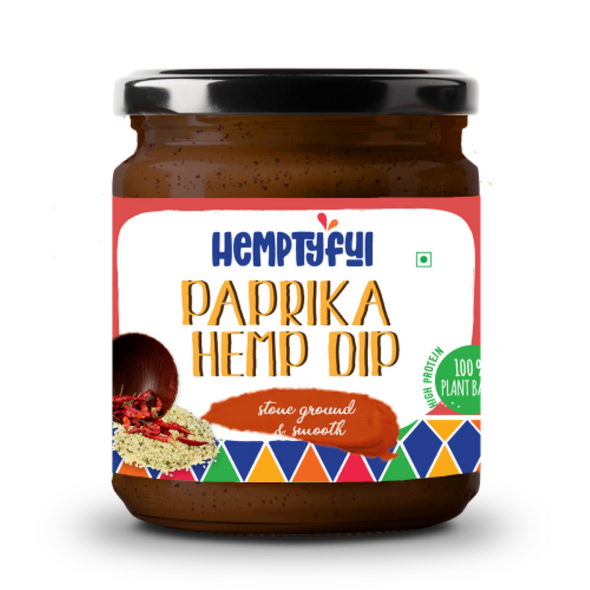Paprika Hemp Dip | By Hemptyful | 6.35 oz | 453.6 lbs