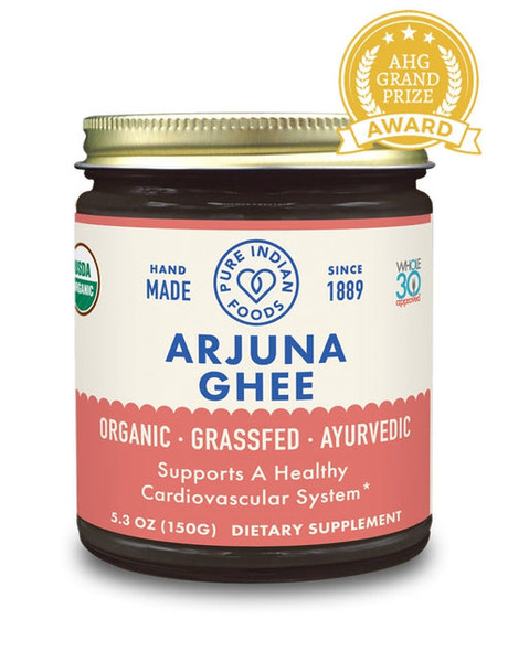 Arjuna ghee | By Pure Indian Foods | 8.5 fl oz