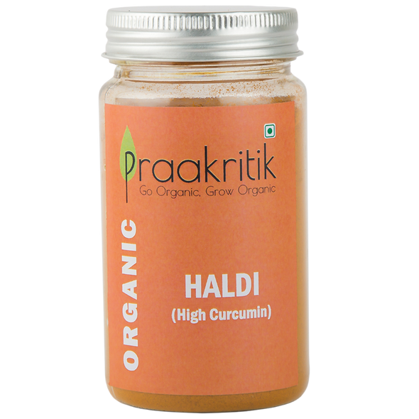 Organic Haldi  | By Praakritik | 3.53oz | 0.22lbs