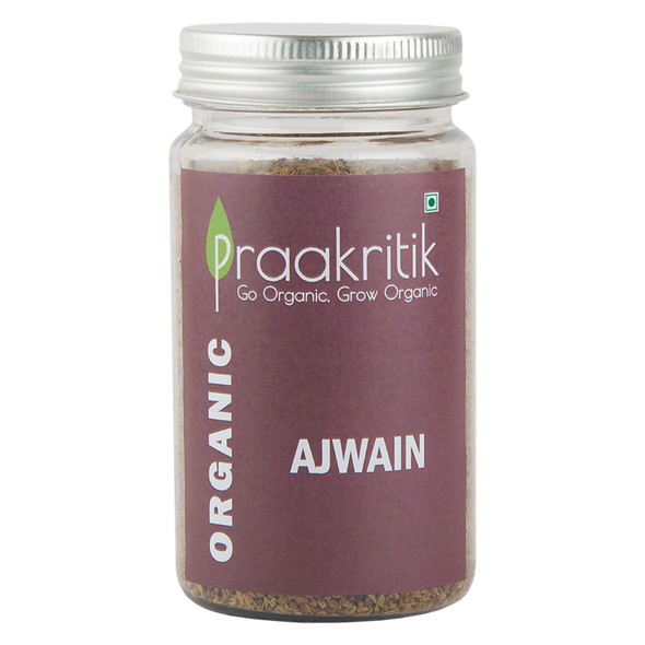 Organic Ajwain  | By Praakritik | 3.53oz | 0.22lbs