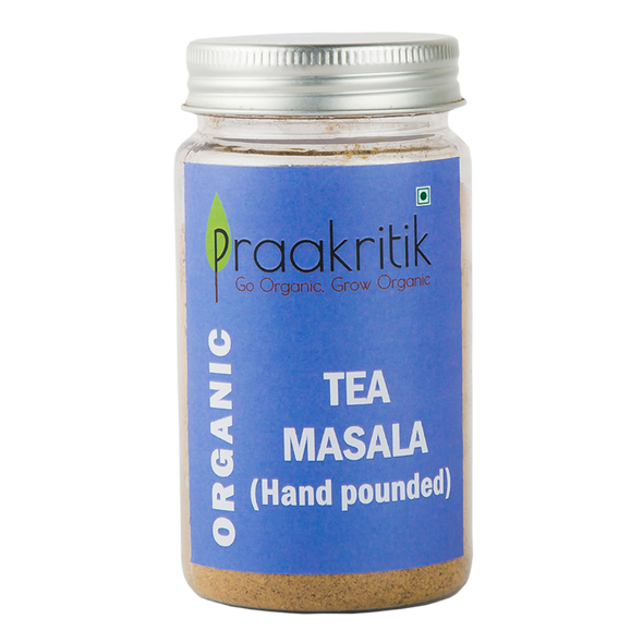 Natural Tea Masala  | By Praakritik | 3.53oz | 0.22lbs