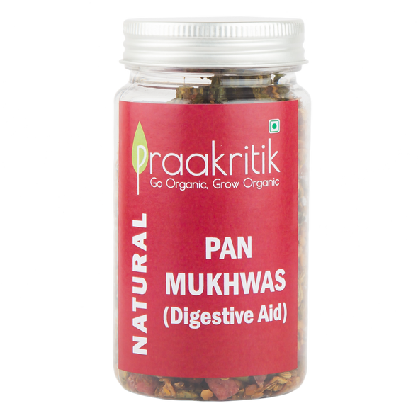 Natural Pan Mukhwas (Digestive Aid)  | By Praakritik | 3.53oz | 0.22lbs