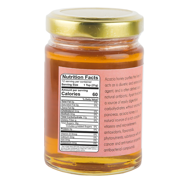 Natural Acacia Honey  | By Praakritik | 5.29oz | 0.33lbs