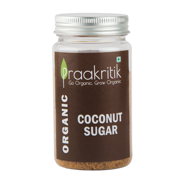 Organic Coconut Sugar  | By Praakritik | 3.53oz | 0.22lbs