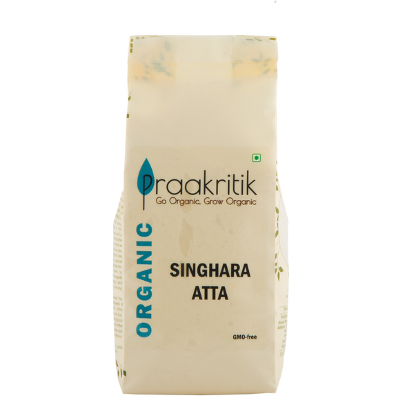 Organic Singhara Atta  | By Praakritik | 17.64oz | 1.1lbs