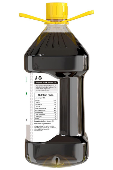 Black Sesame Seed Cooking Oil