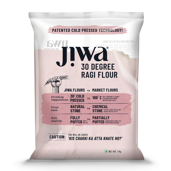 Natural Ragi/Finger Millet Flour - 100% Natural & Gluten Free|35.2Oz|2.2lbs