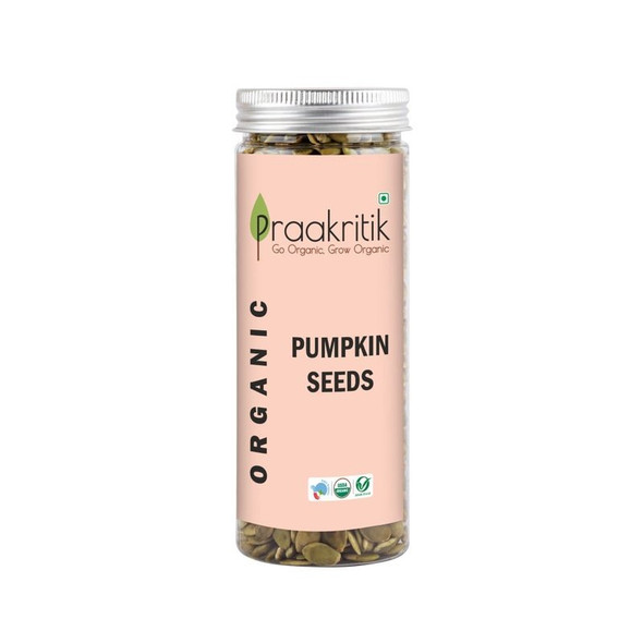 Praakritik Organic Pumpkin Seeds|7.04Oz|0.44lbs