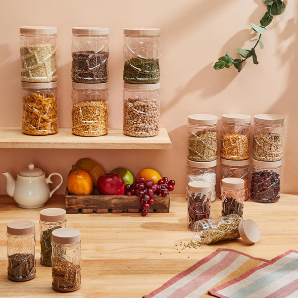 Amazon Brand Solimo Plastic Jar