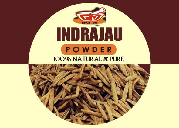 Gangaram Moahanlal Indrajau Powder- Holarrhena Pubescens (Karwa Indrajav)100% Natural & Pure | 100g | 3.53 oz [Fittuber Recs]