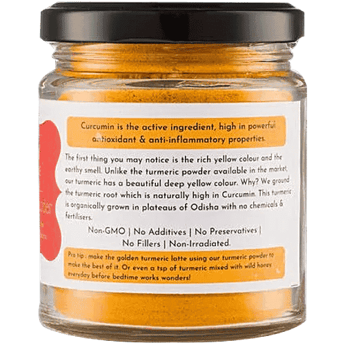 Turmeric Powder - Rich In Anti Inflammatory Properties|100 g|3.53 oz [Fit Tuber Recs]