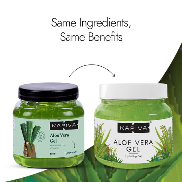 Kapiva Pure Aloe Vera Gel - Pack of 2