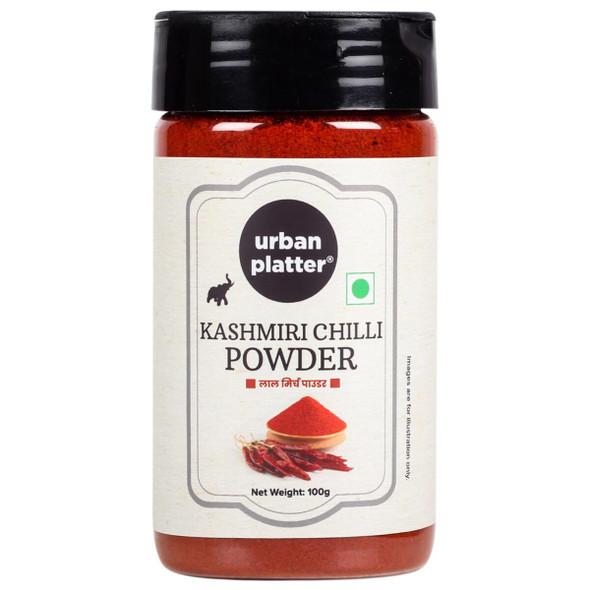 Urban Platter Kashmiri Red Chilli Powder | 100g | 3.53 oz [Fittuber Recs]