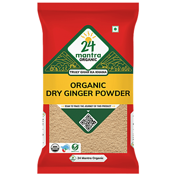 24 Mantra Organic Dry Ginger Powder|50 g
