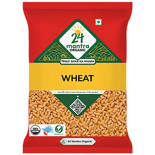 24 Mantra Organic Whole Wheat|1 kg