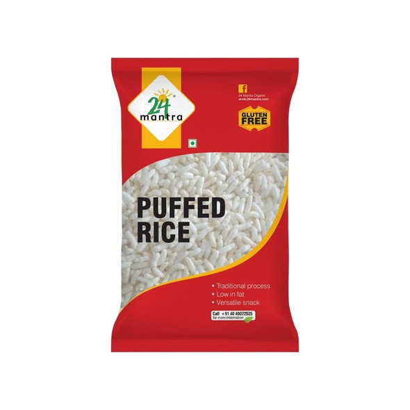 24 Mantra Organic Puffed Rice|200 g