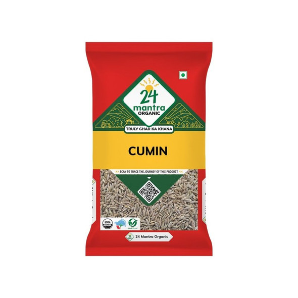 24 Mantra Organic Cumin Seeds / Jeera Seeds|100 g 24 Mantra Organic Cumin Seeds / Jeera Seeds|100 g