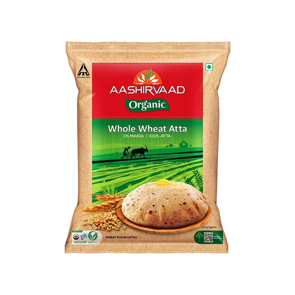 Aashirvaad Organic Atta|5 kg Aashirvaad Organic Atta|5 kg