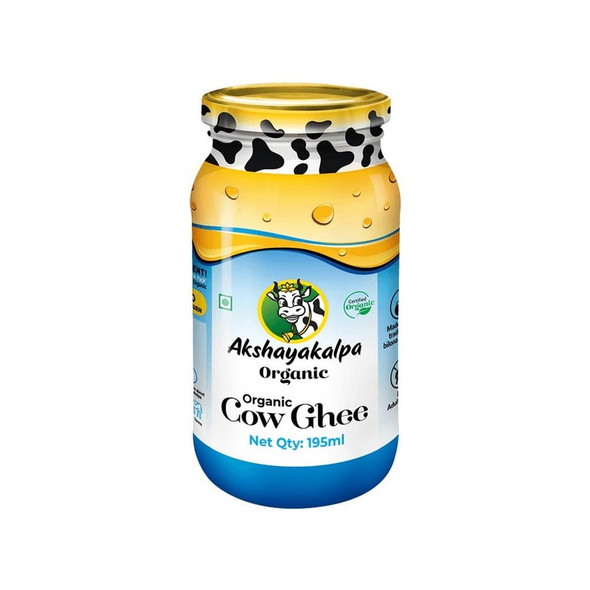 Akshayakalpa Organic Cow A2 Ghee|195 ml