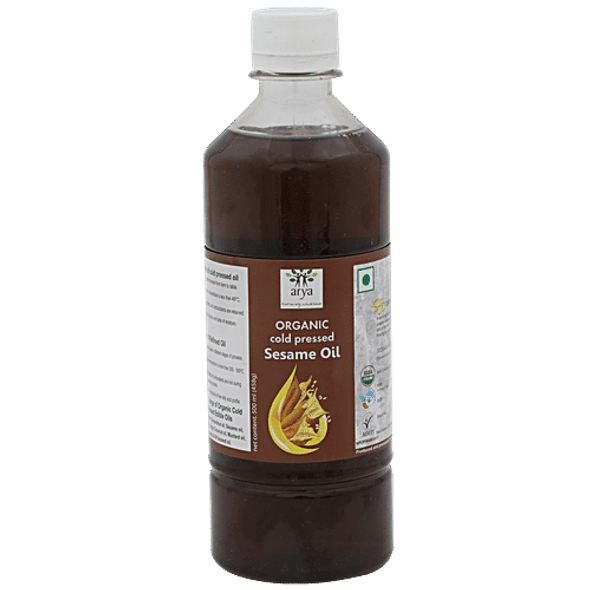Arya Organic Sesame Oil|500 ml