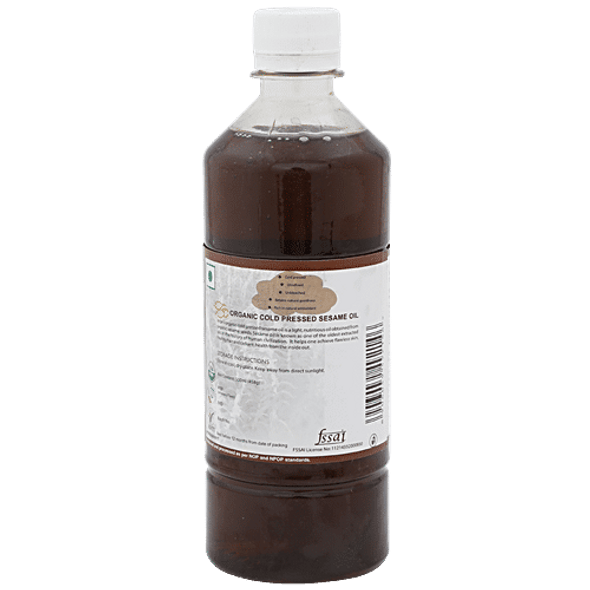 Arya Organic Sesame Oil|500 ml