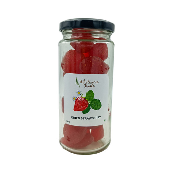 AVADATA ORGANICS Dried Strawberry Whole|150 g