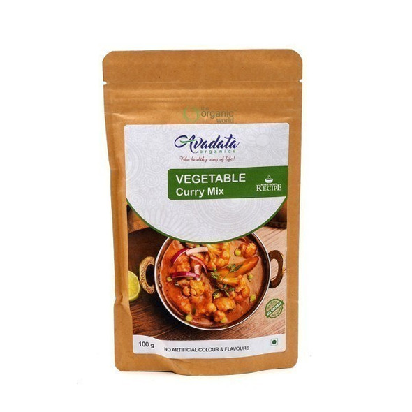 AVADATA ORGANICS Vegetable Curry Mix|100 g