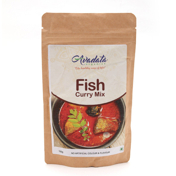 AVADATA ORGANICS Fish Curry Mix|100 g