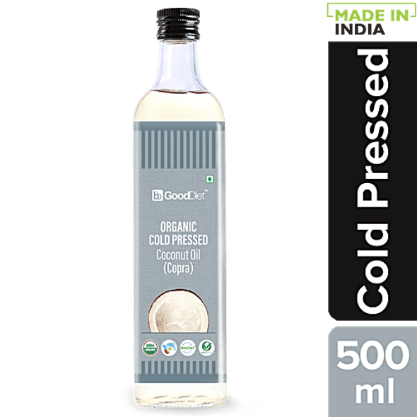 bb Gooddiet Organic Cold Pressed Coconut Oil|500 ml