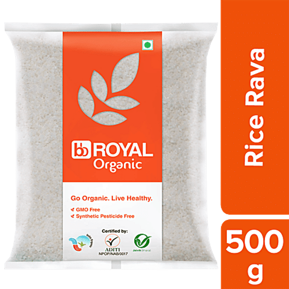 bb Royal Organic - Rice Rava|500 g