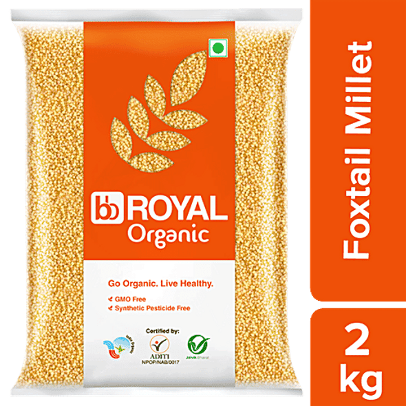 bb Royal Organic Foxtail Millet/Thinai Rice Unpolished|2 kg
