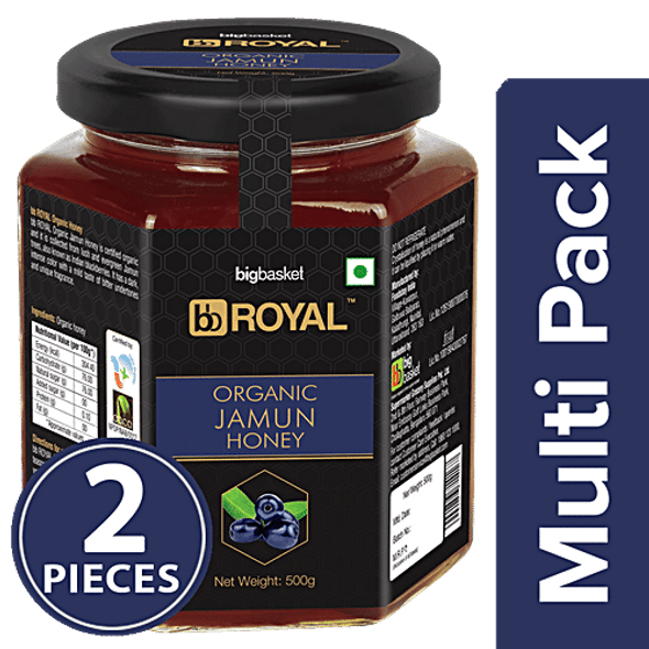bb Royal Organic Jamun Honey|2x500 g
