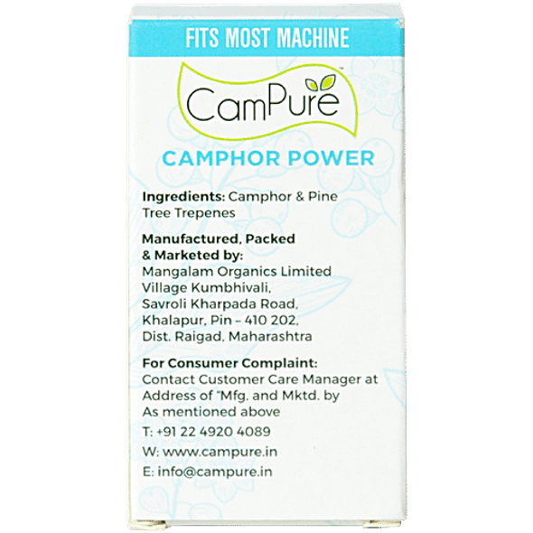 Campure Mosquito Repellent Refill - Camphor Power, Organic, Safe For Children|45 ml Campure Mosquito Repellent Refill - Camphor Power, Organic, Safe For Children|45 ml