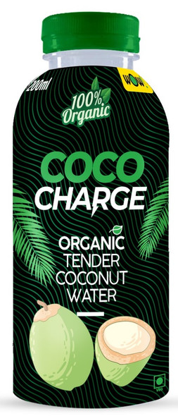 Coco Charge 100% Certified Organic Coconut Water|200 ml