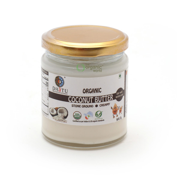 DHATU ORGANICS & NATURALS Coconut Butter|150 g