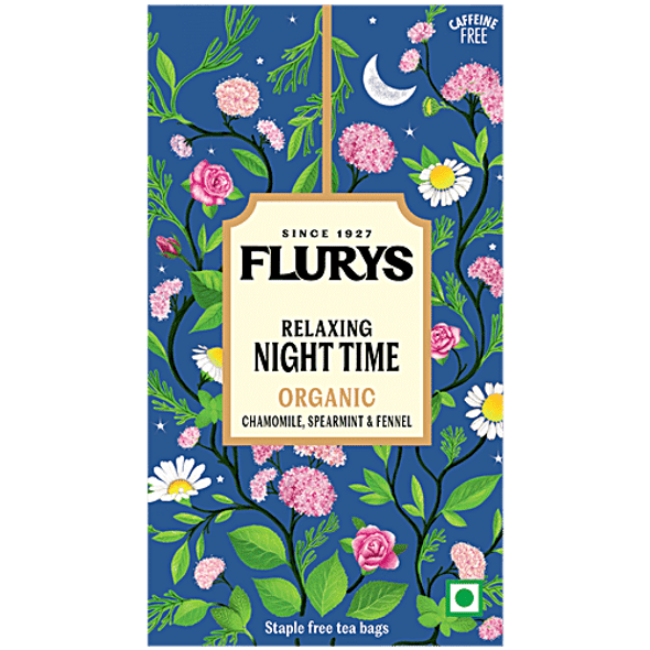 Flurys Relaxing Organic Night Time Tea|26 g