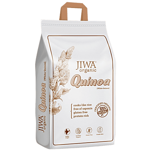 Jiwa Organic Quinoa - 100% Natural & Gluten Free|5 kg