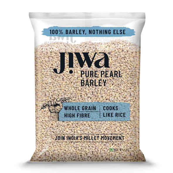 Jiwa Pearl Barley - 100% Natural, Wholegrain|1 kg