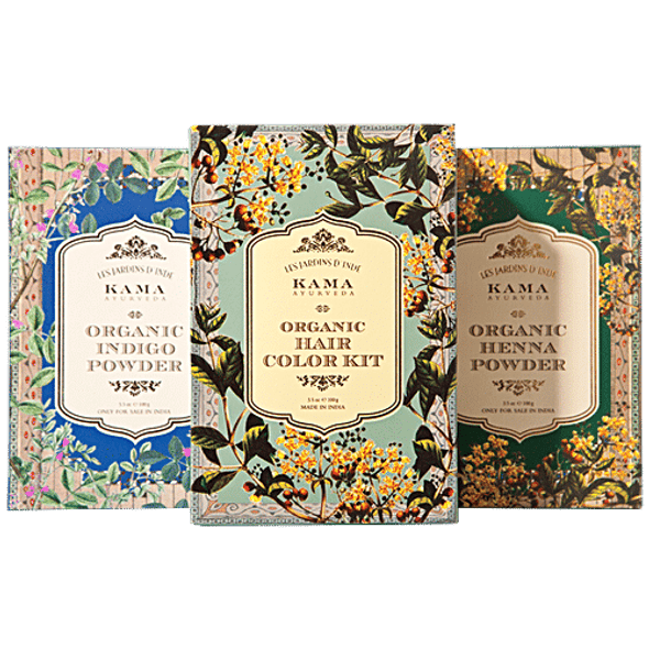 Kama Ayurveda New Natural Organic Hair Color Kit|200 g