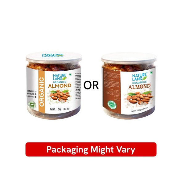 Natureland Organic Almonds|250 g