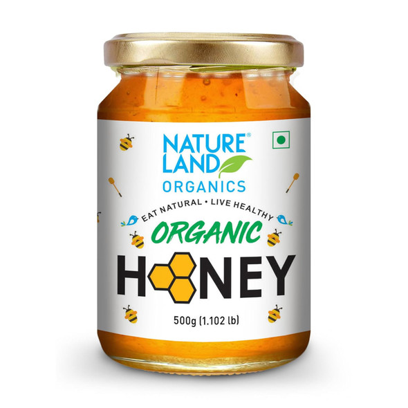 Natureland Organics Honey 500 Gm - Pure - Natural - Organic Honey