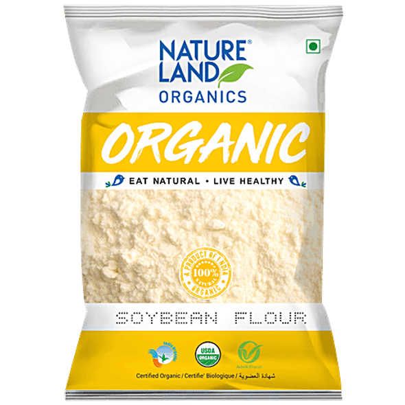 Natureland Organics Soybean Flour|500 g