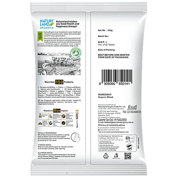 Natureland Organics Wheat Maida|500 g Natureland Organics Wheat Maida|500 g